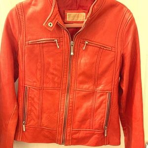 Vintage Micheal Kors leather Jacket
